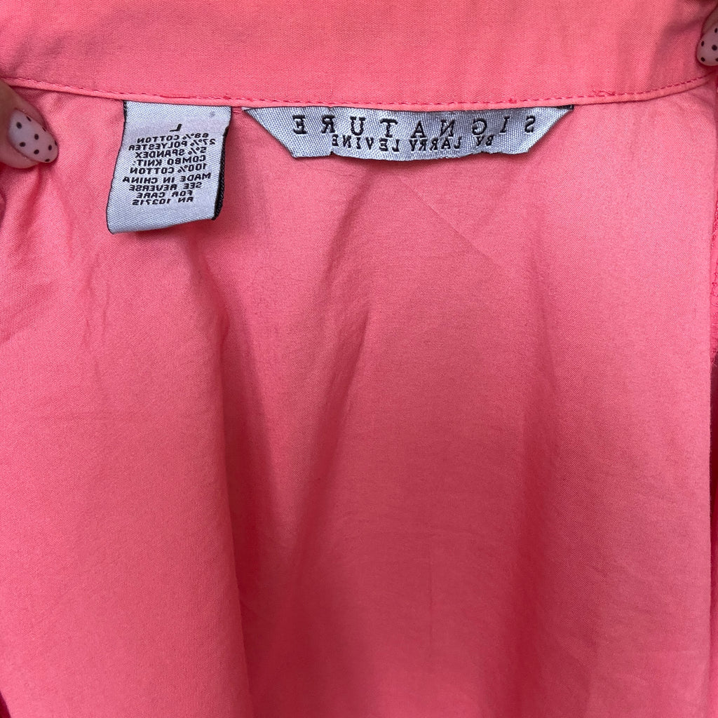 Ruffle cotton vintage button up
