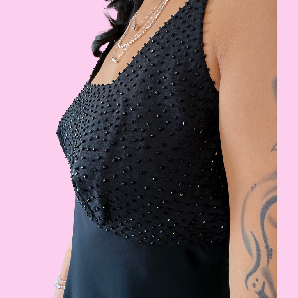 Vintage sequined LBD