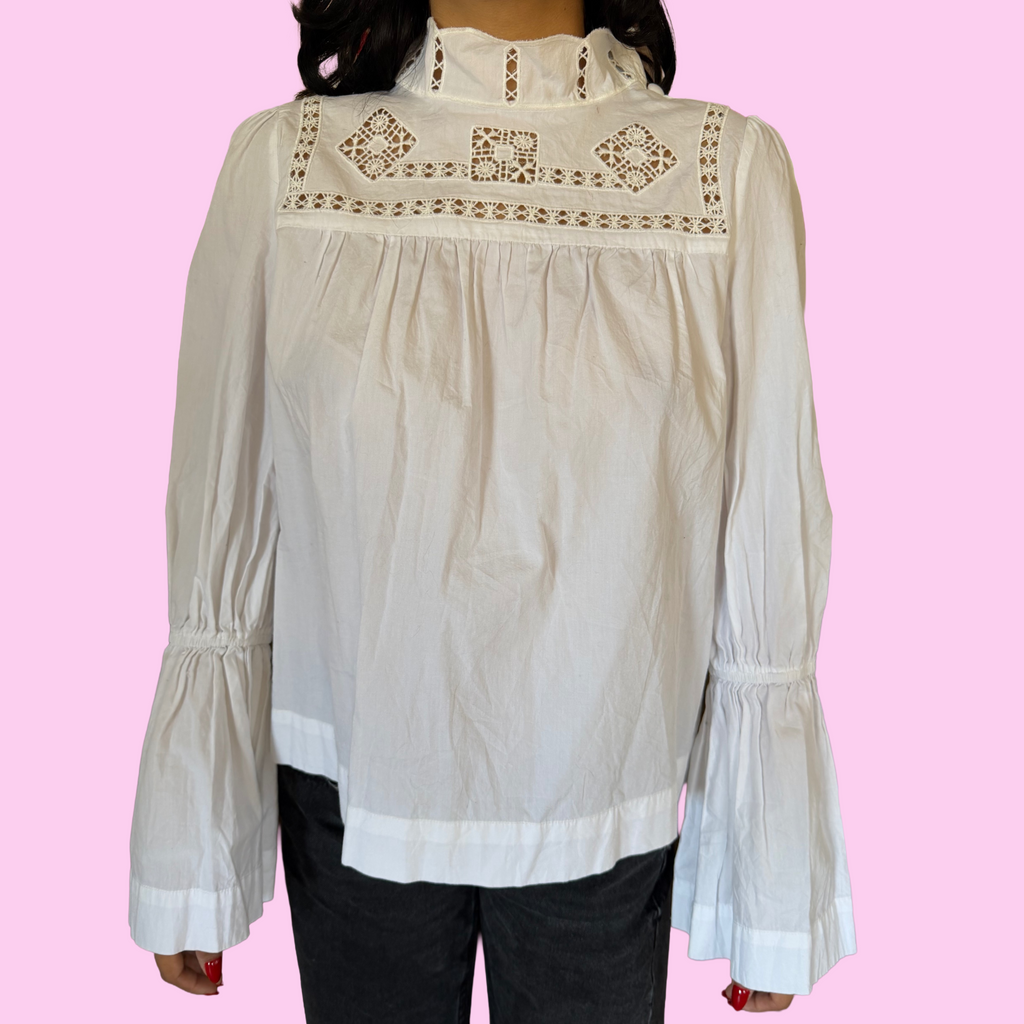 Crochet Victorian inspired top