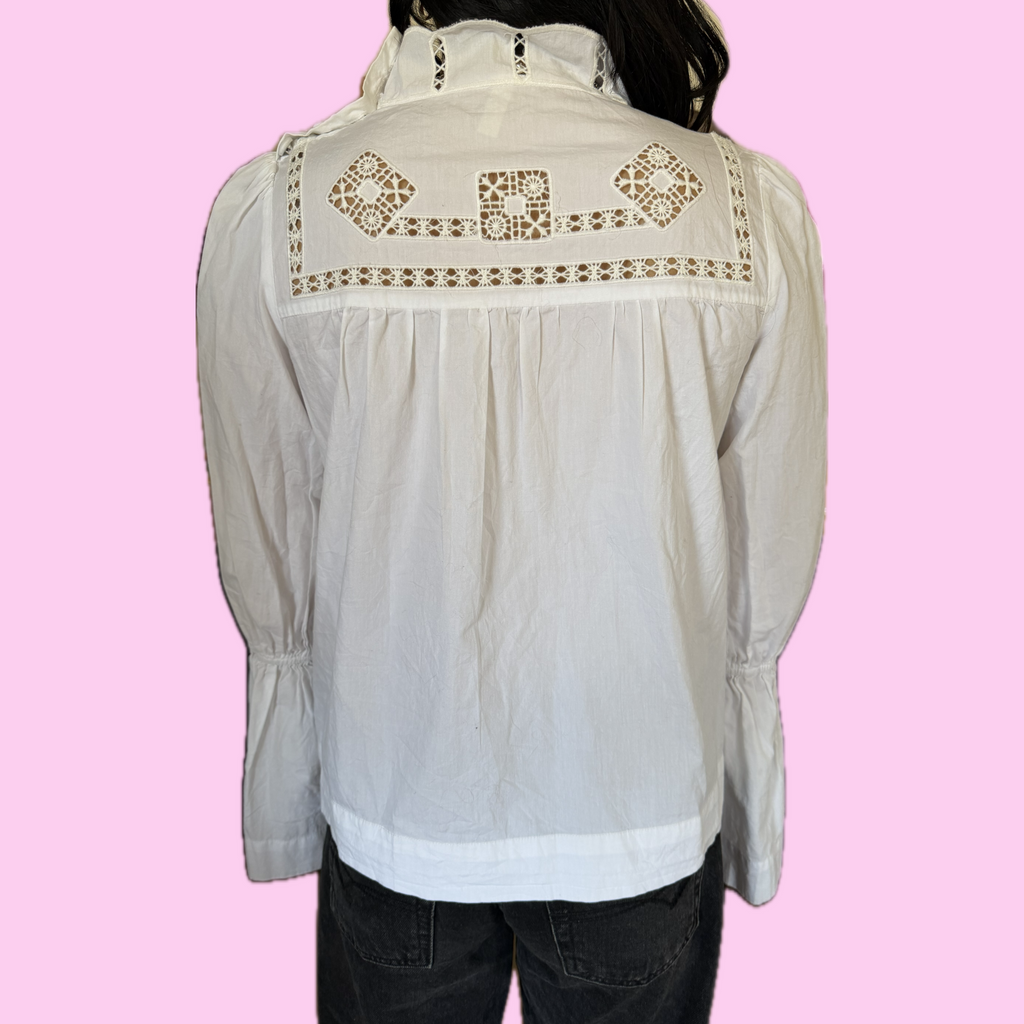 Crochet Victorian inspired top