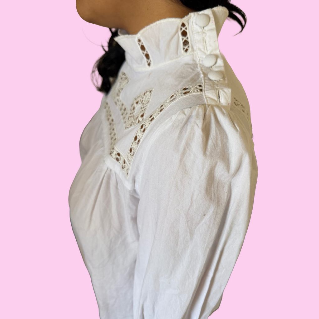 Crochet Victorian inspired top