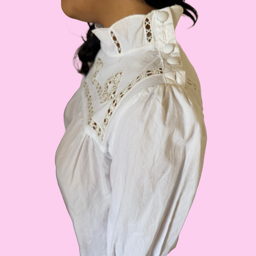 Crochet Victorian inspired top