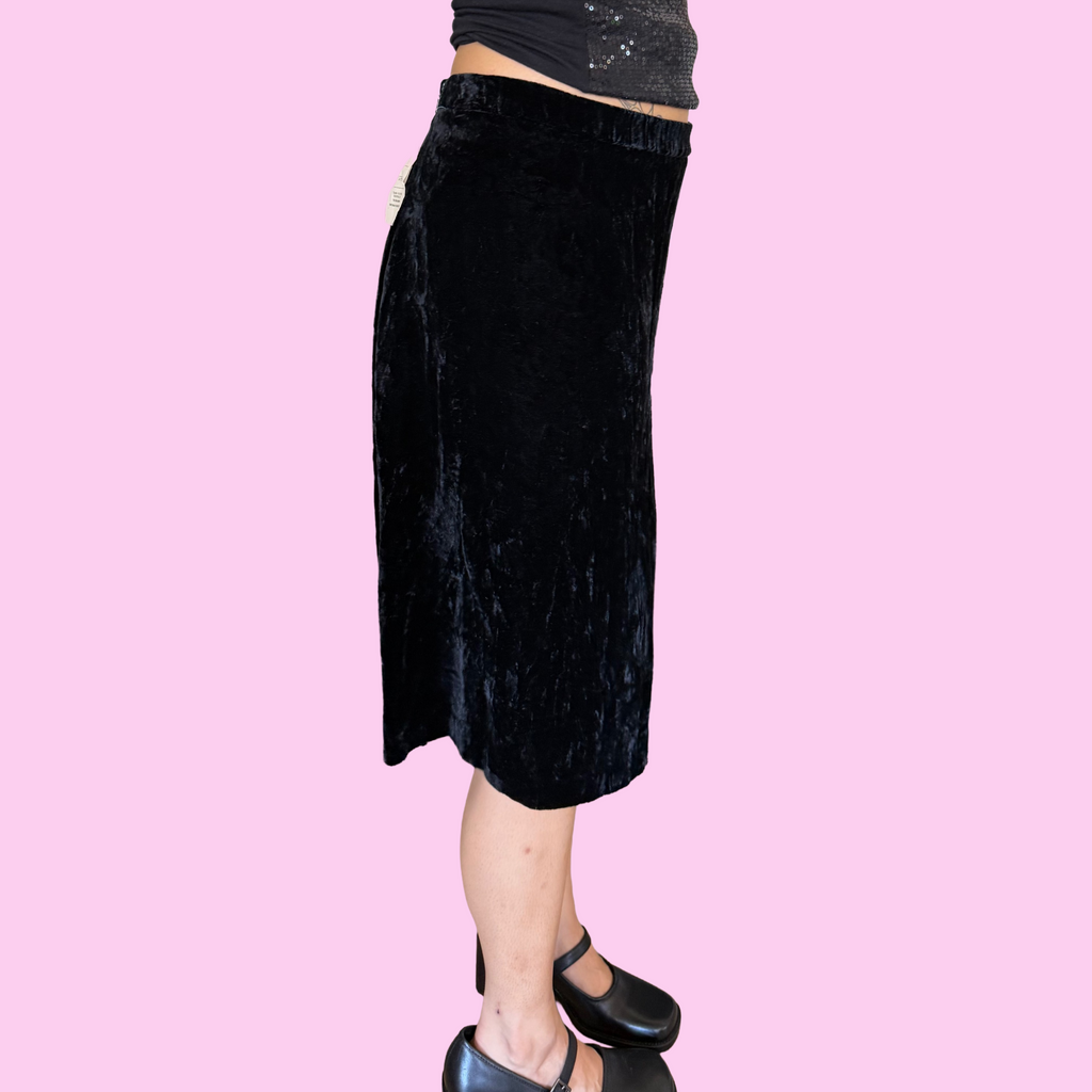 Vintage NWT velvet skirt