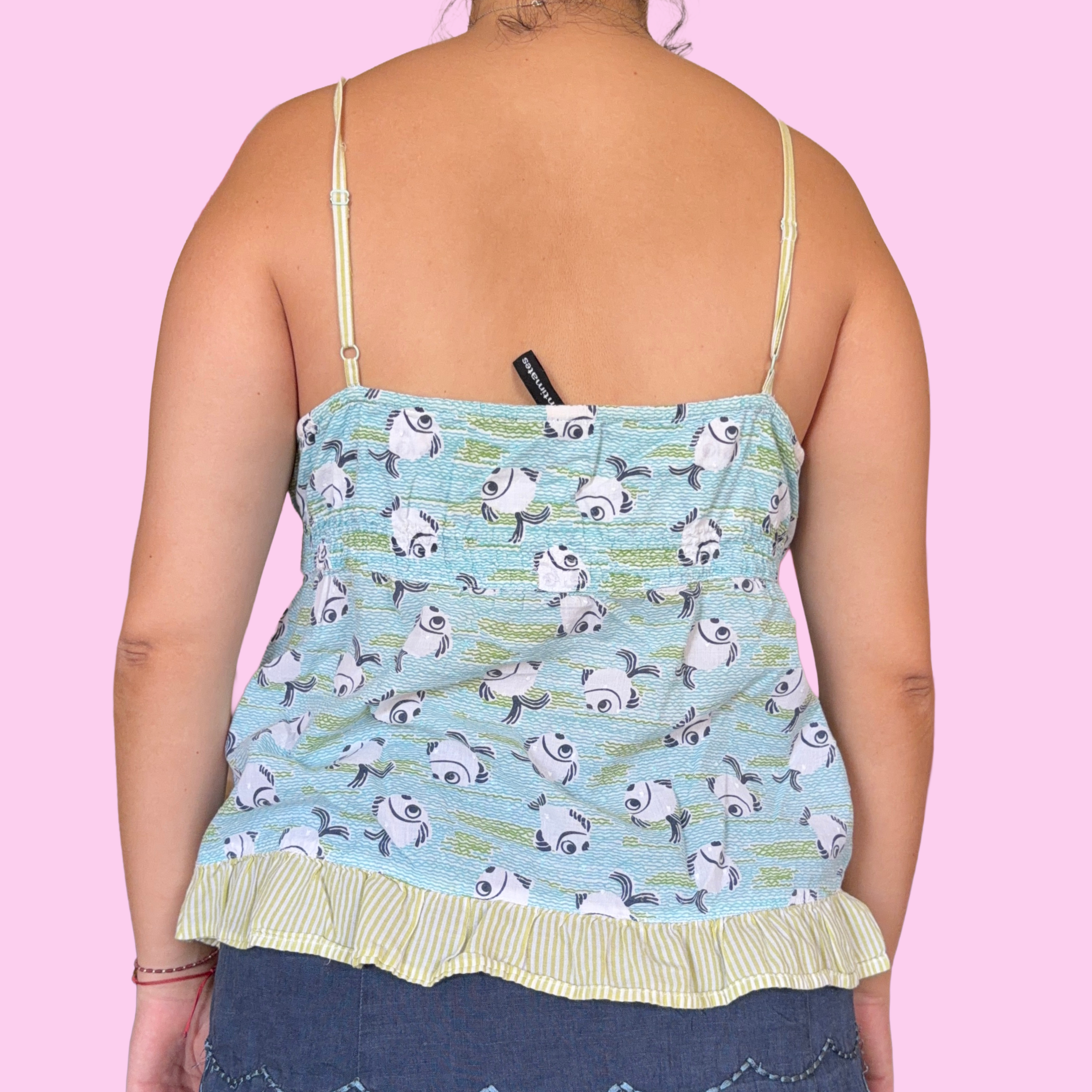 Vintage fishy tank top