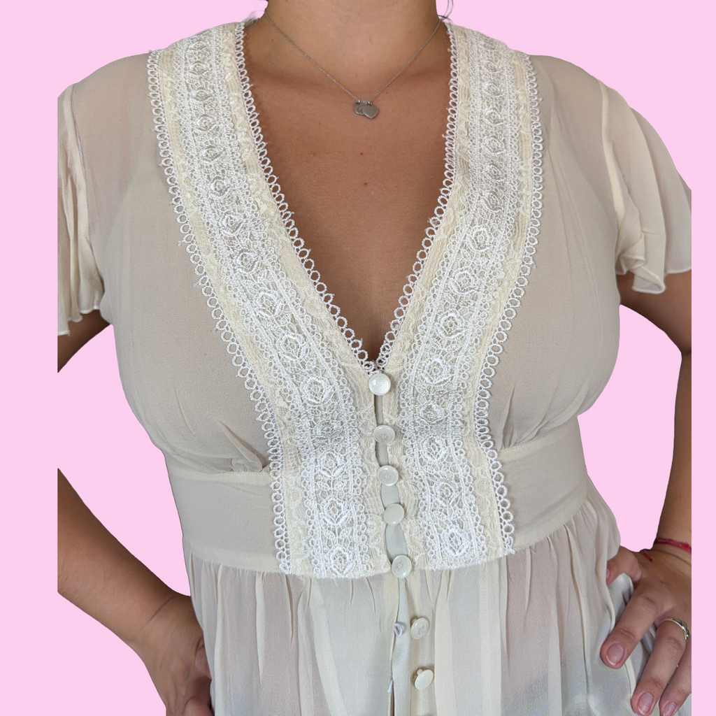 Silk whimsy blouse
