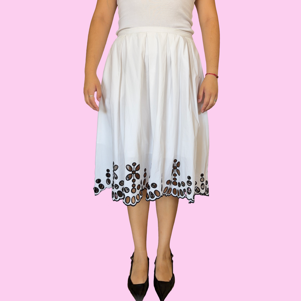 Embroidered princess skirt