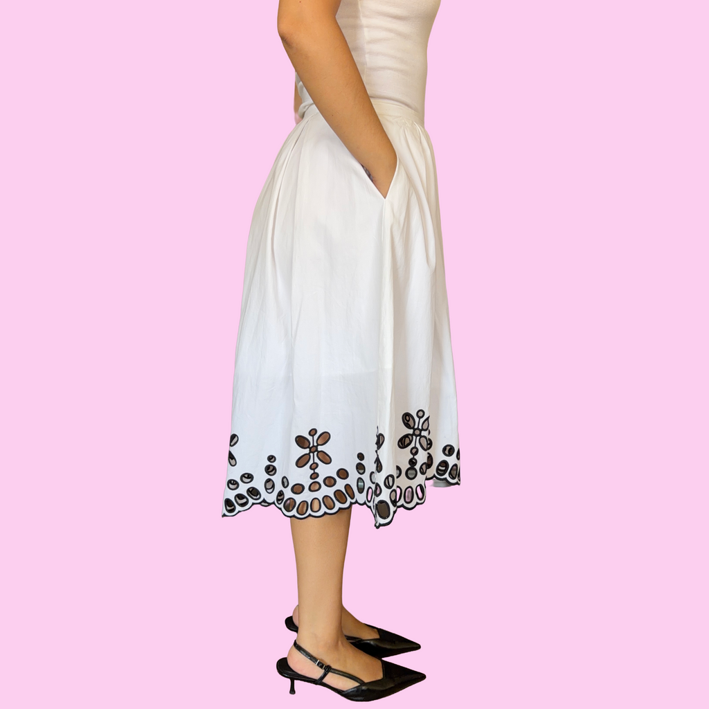 Embroidered princess skirt