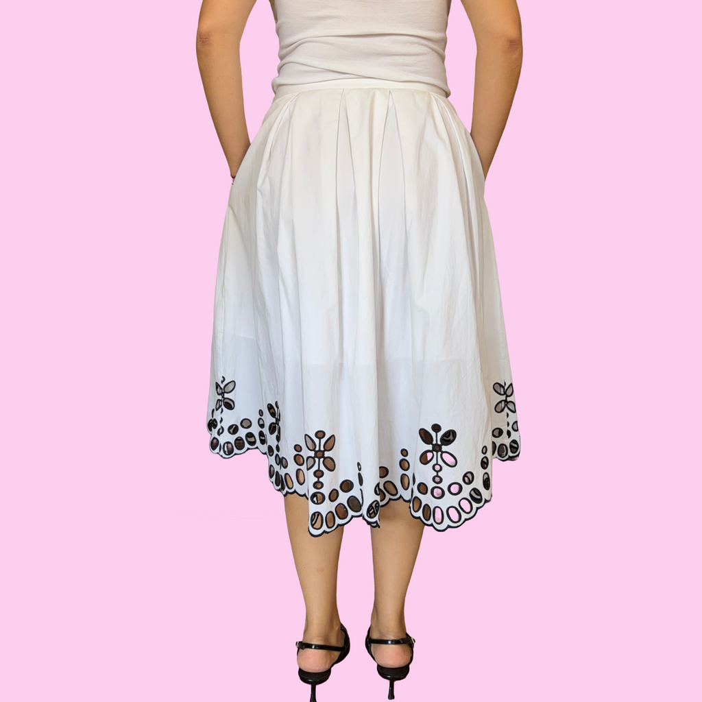Embroidered princess skirt