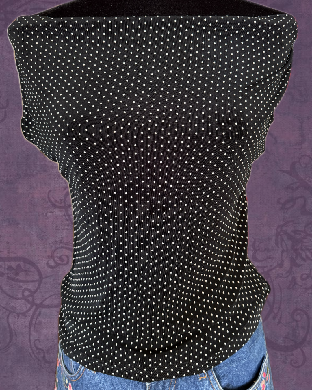 Polka dot top