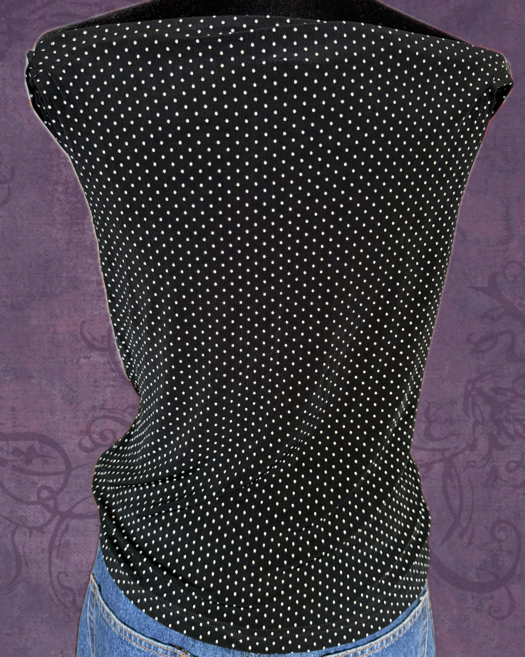 Polka dot top