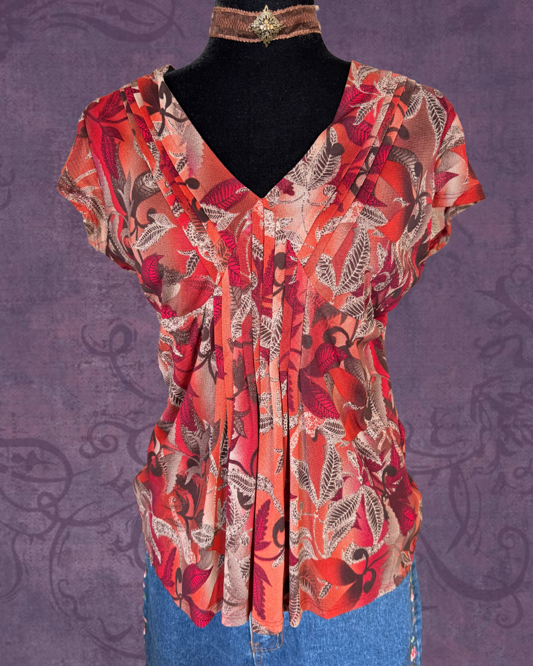 Leaf blouse