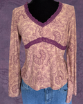 Paisley whimsy long sleeve