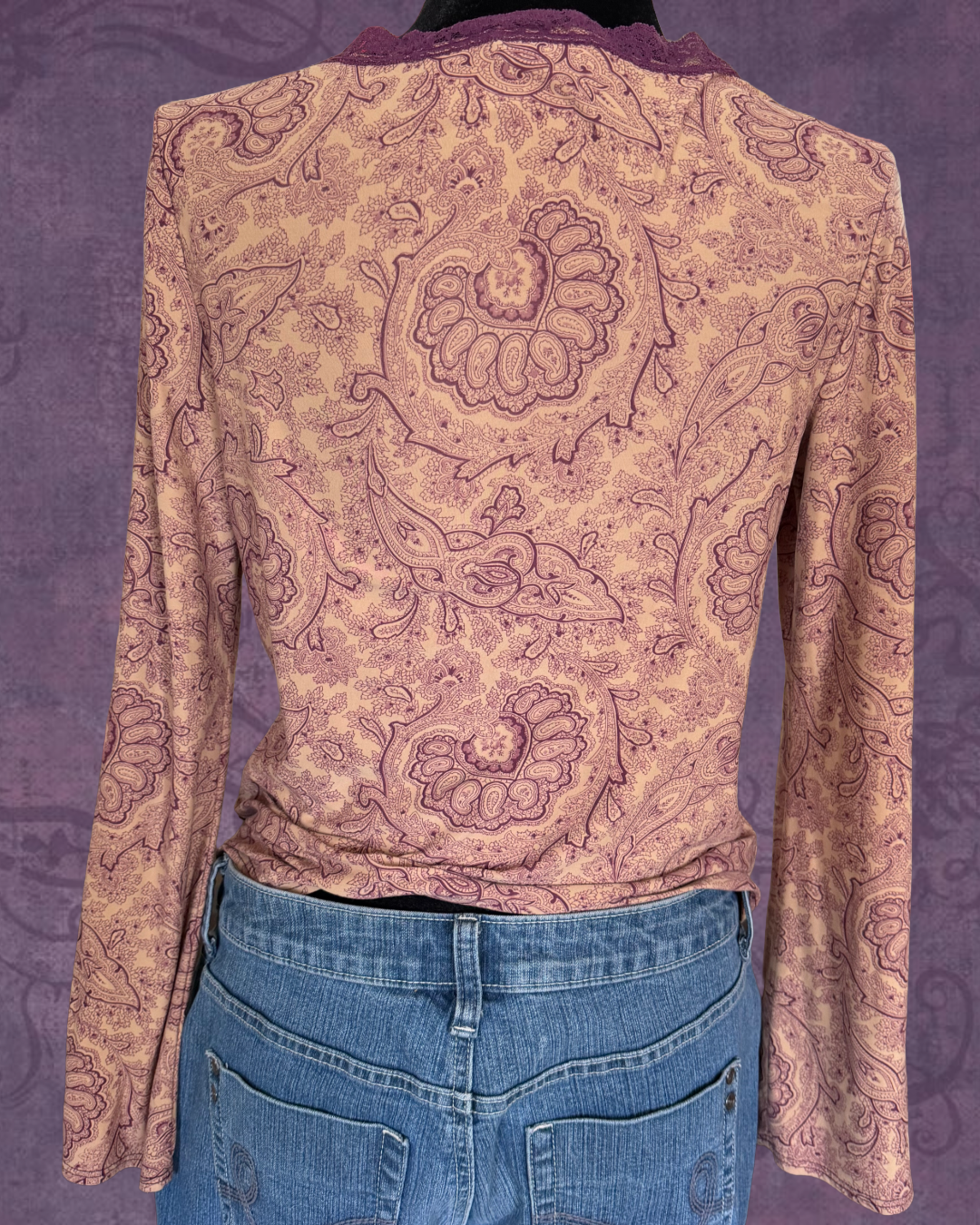 Paisley whimsy long sleeve