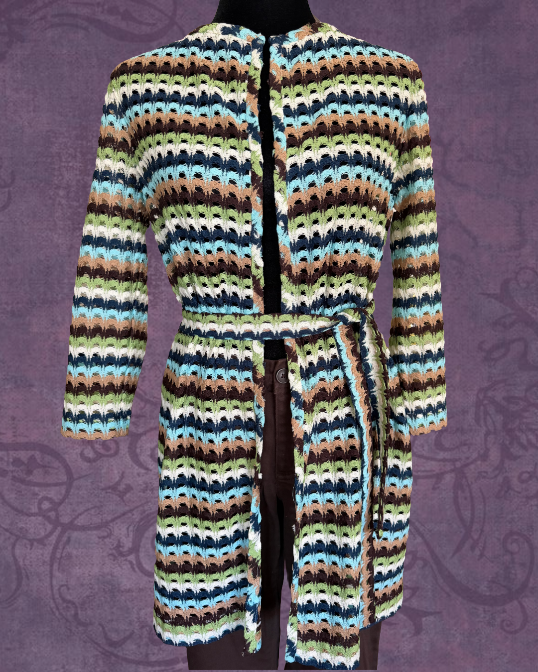 Groovy long cardigan