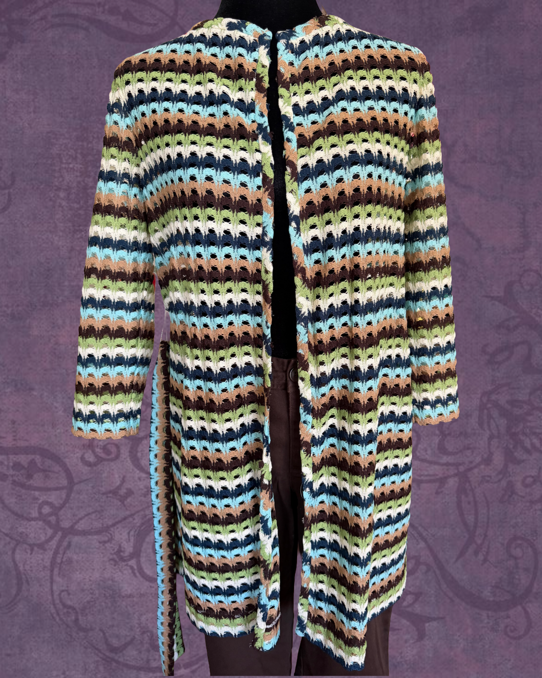 Groovy long cardigan