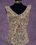 Silk snake print tank